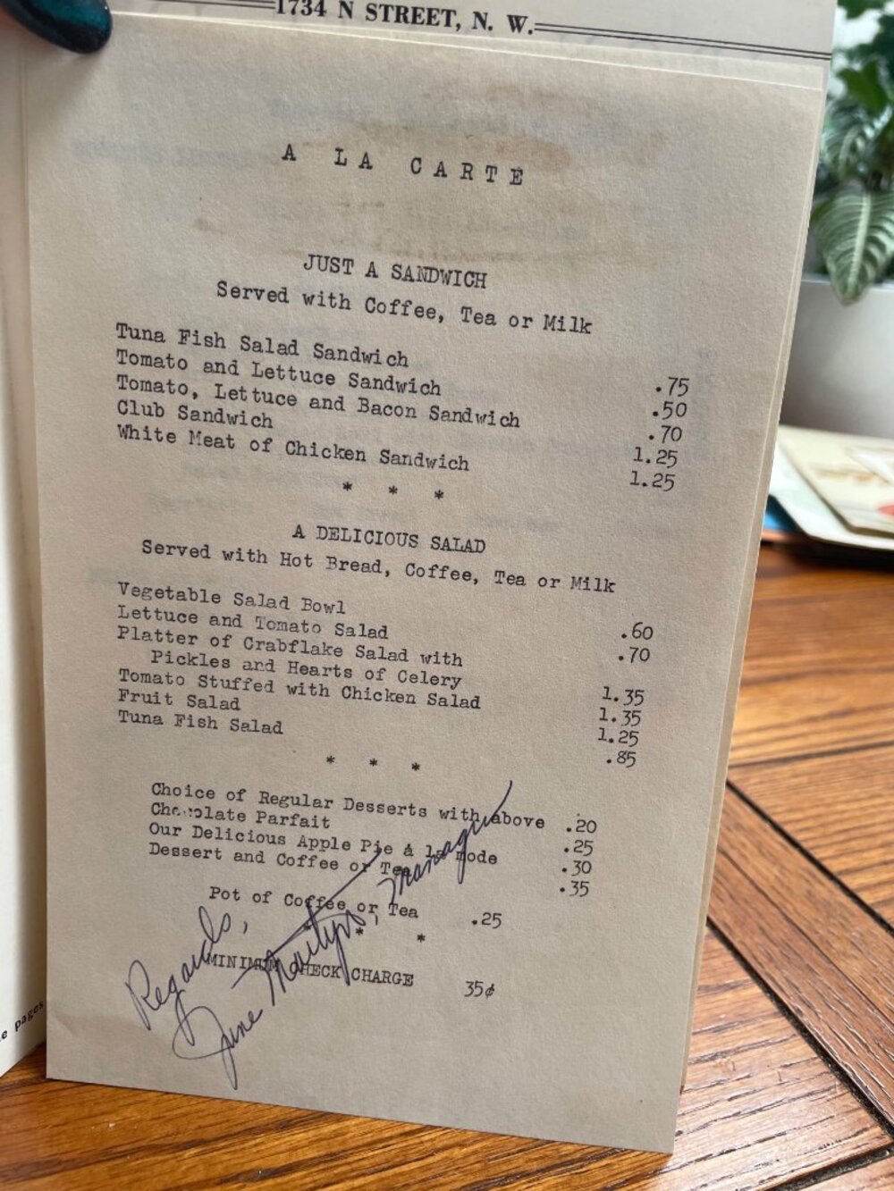 Iron Gate Inn Historical Menu & Brochure - Picture 4 of 6